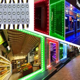 RGB SMD 5050 3 LED Module Light 12V For Sign Letter Channel Lamp Store Window(tk/temu self-pickup orders)